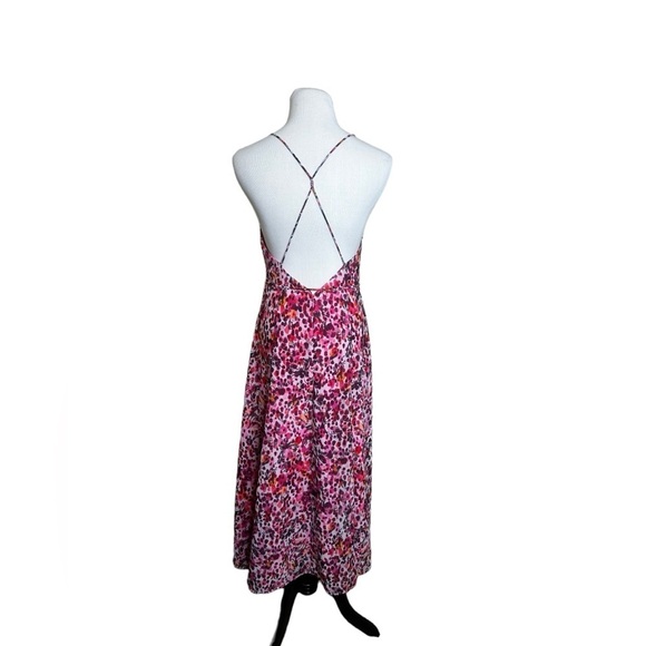 Reiss Pink and Red Maxi Dress - Picture 2 of 9